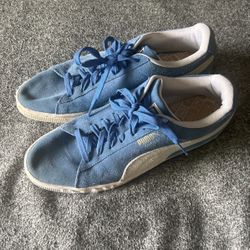 Puma Suede Blue Shoes 