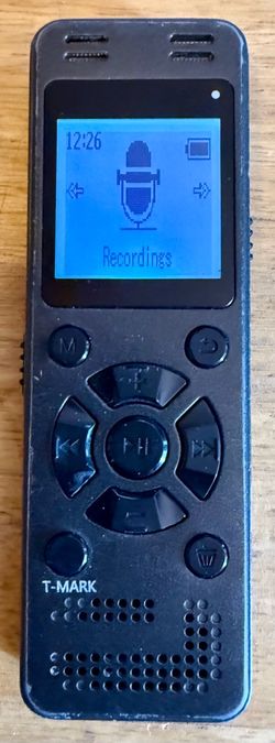 Digital Voice Recorder, EVIDA V618, 32GB memory