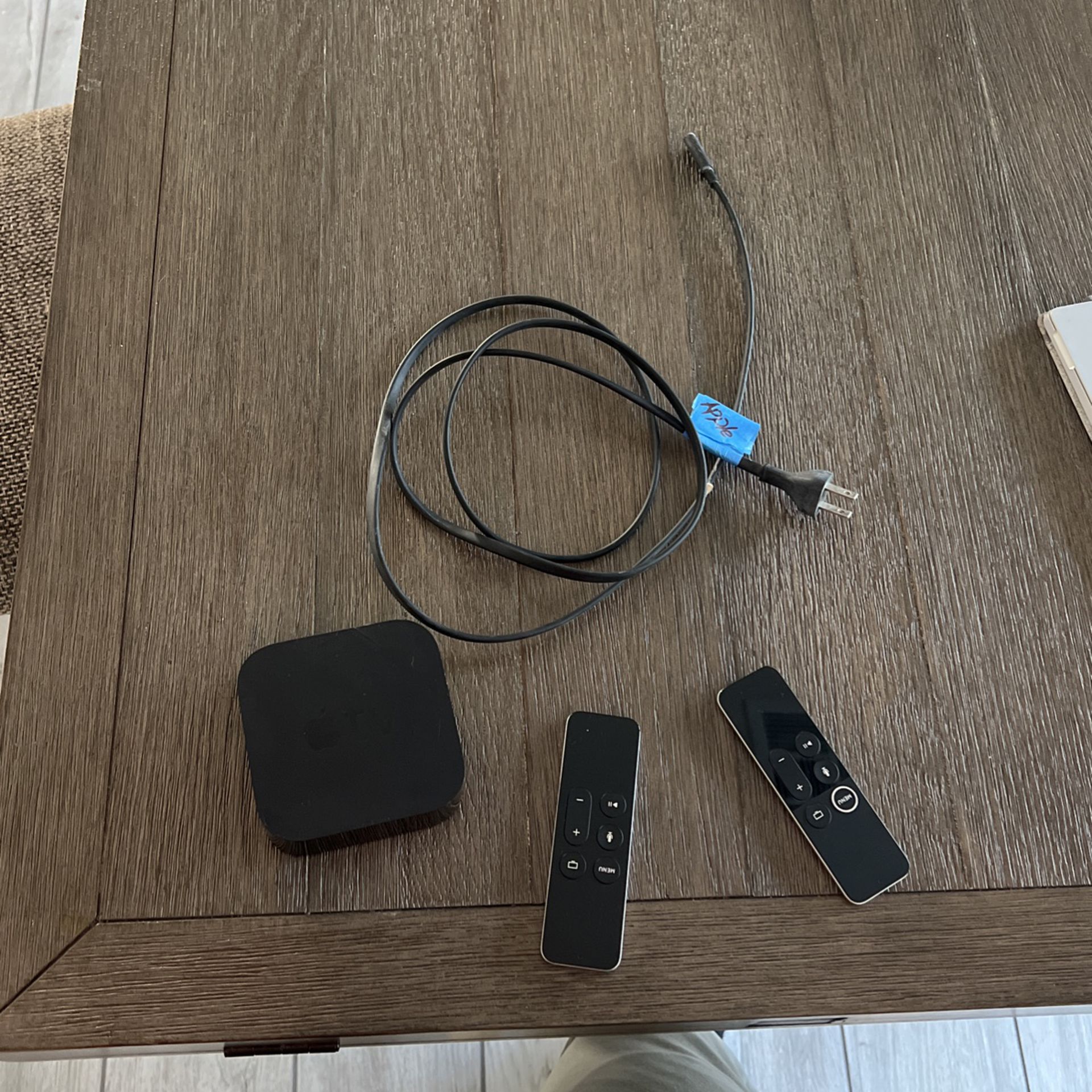 Apple TV 4th gen And 2 Remotes