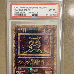 Ancient Mew Pokemon 2000 Movie Promo Card PSA 8. 3 Total Available 