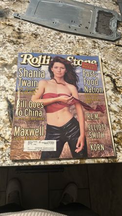 Rolling Stone Magazine Shania Twain Cover