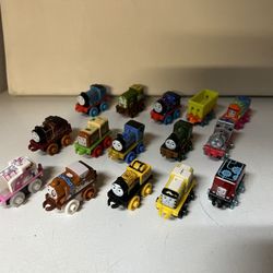 Thomas the Train & Friends Cars Engines Minis Lot 15 Total