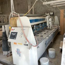 Granite bullnose machine