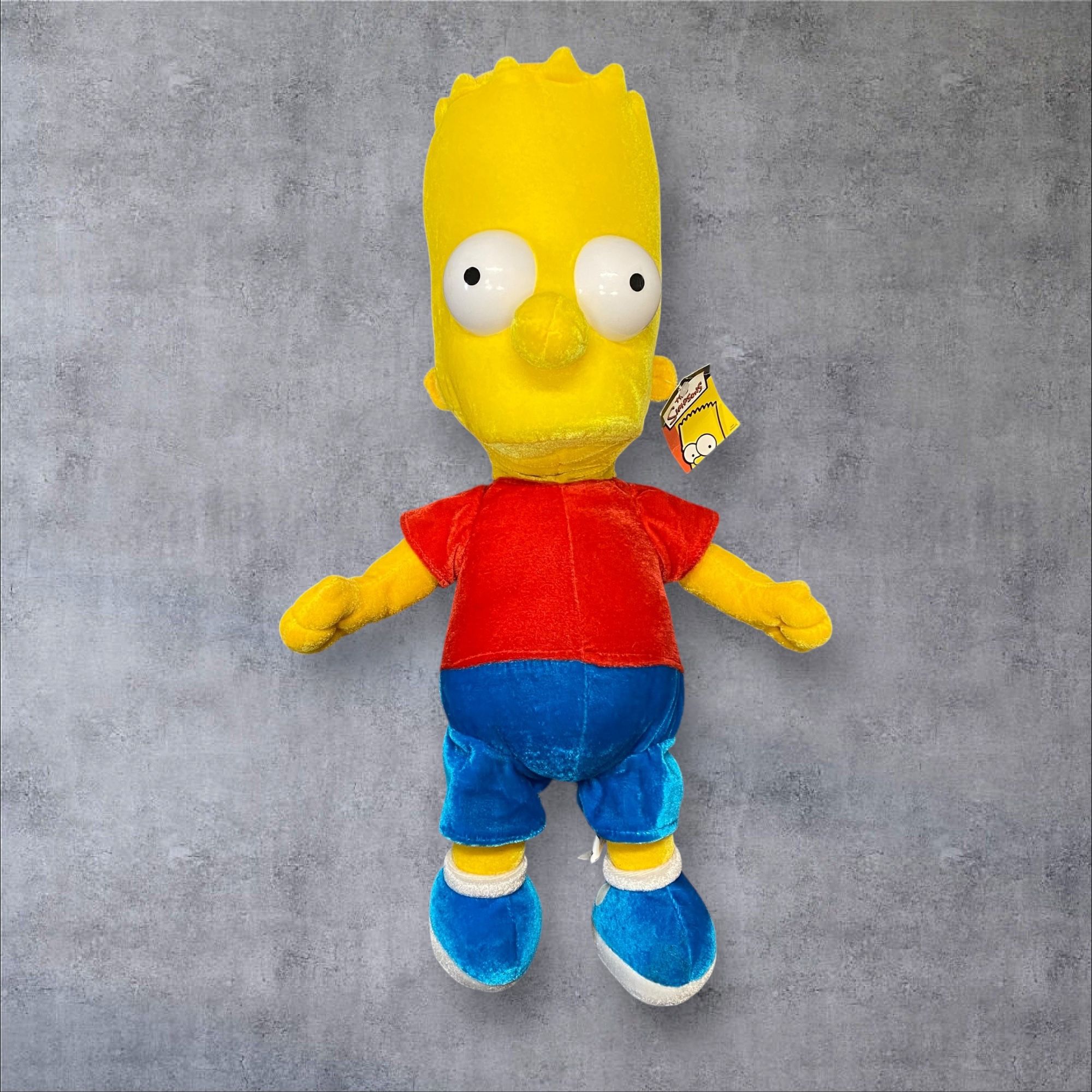 The Simpsons Bart Simpson 15” Nanco 2005 Stuffed Animal Plush Doll New with tag