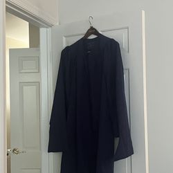 Collegiate  Cap And Gown  Dark Navy 