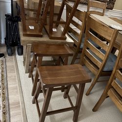 4- Saddle Seat Bar Stools