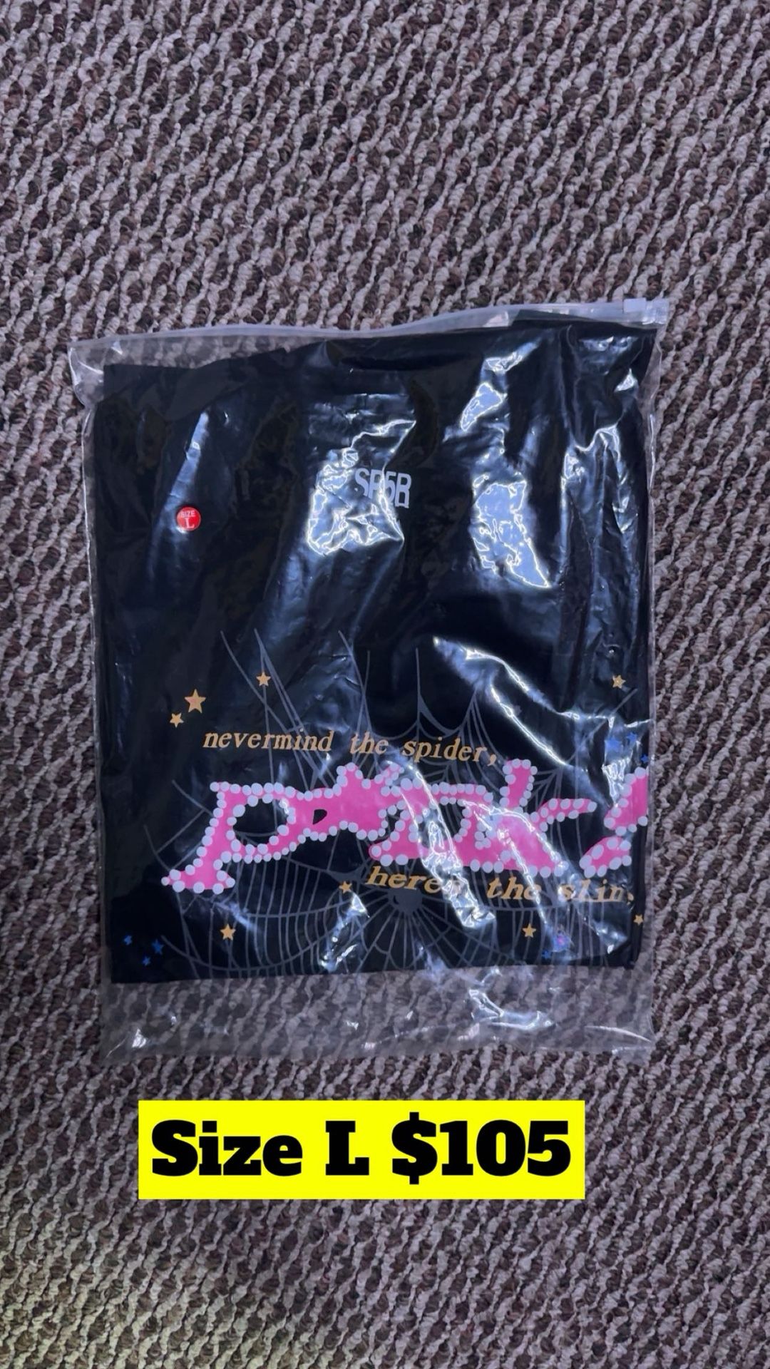 Pnk Shirt/Sp5der shirt