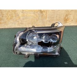 2014 2015 2016 2017 2018 2019 LEXUS GX460 LEFT HEADLIGHT LED SHELL OEM USED