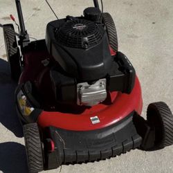 Troy built lawnmower