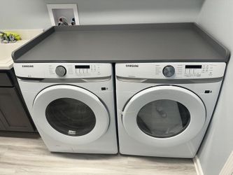 Washer and electric dryer
