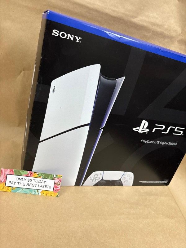 Playstation 5 PS5 Gaming Consoles New - Only $1 Today Pay The Rest Later!