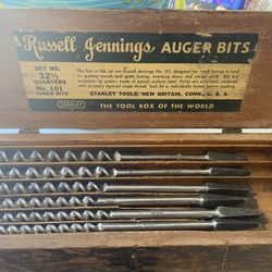 Auger Bits 13pc Russell Jennings