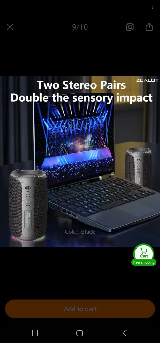 New portable Bluetooth speaker big battery 3,600ma