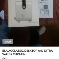 BLAUX CLASSIC DESKTOP A/C EXTRA WATER CURTAIN