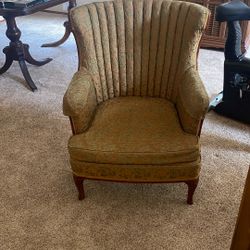 Antique Wing Chair 