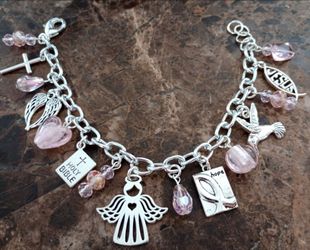 Adjustable Bracelet with Charms for $20