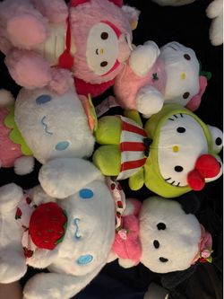 Sanrio plushies