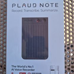PLAUD NOTE Smart AI Voice Recorder - 64GB Black - GPT-4o Powered