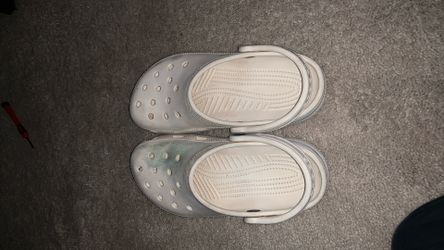 White Crocs