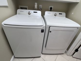 Samsung Washer and Dryer