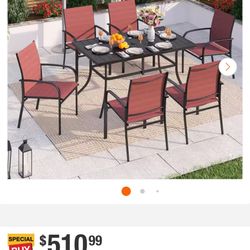 Outdoor Patio Dining Table