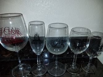 Wine Glasses, NM Wineries
