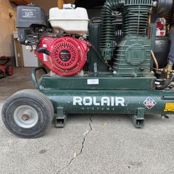 Rolair Gas Compressor 9HP