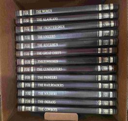 The Old West - Time Life Series leather bound hardcover books, various volumes