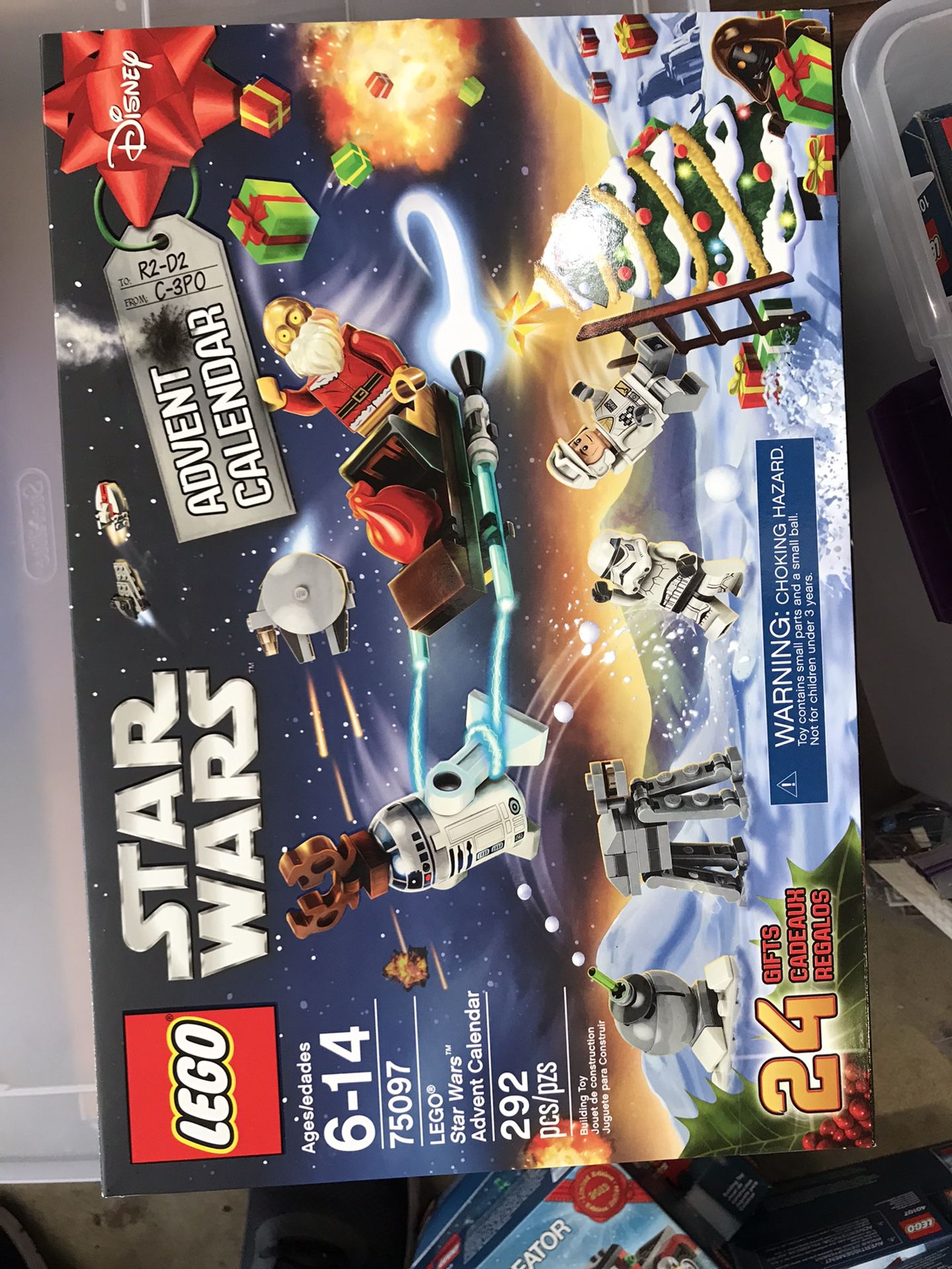 75097 Lego 2015 Advent Calendar Star Wars Sealed 