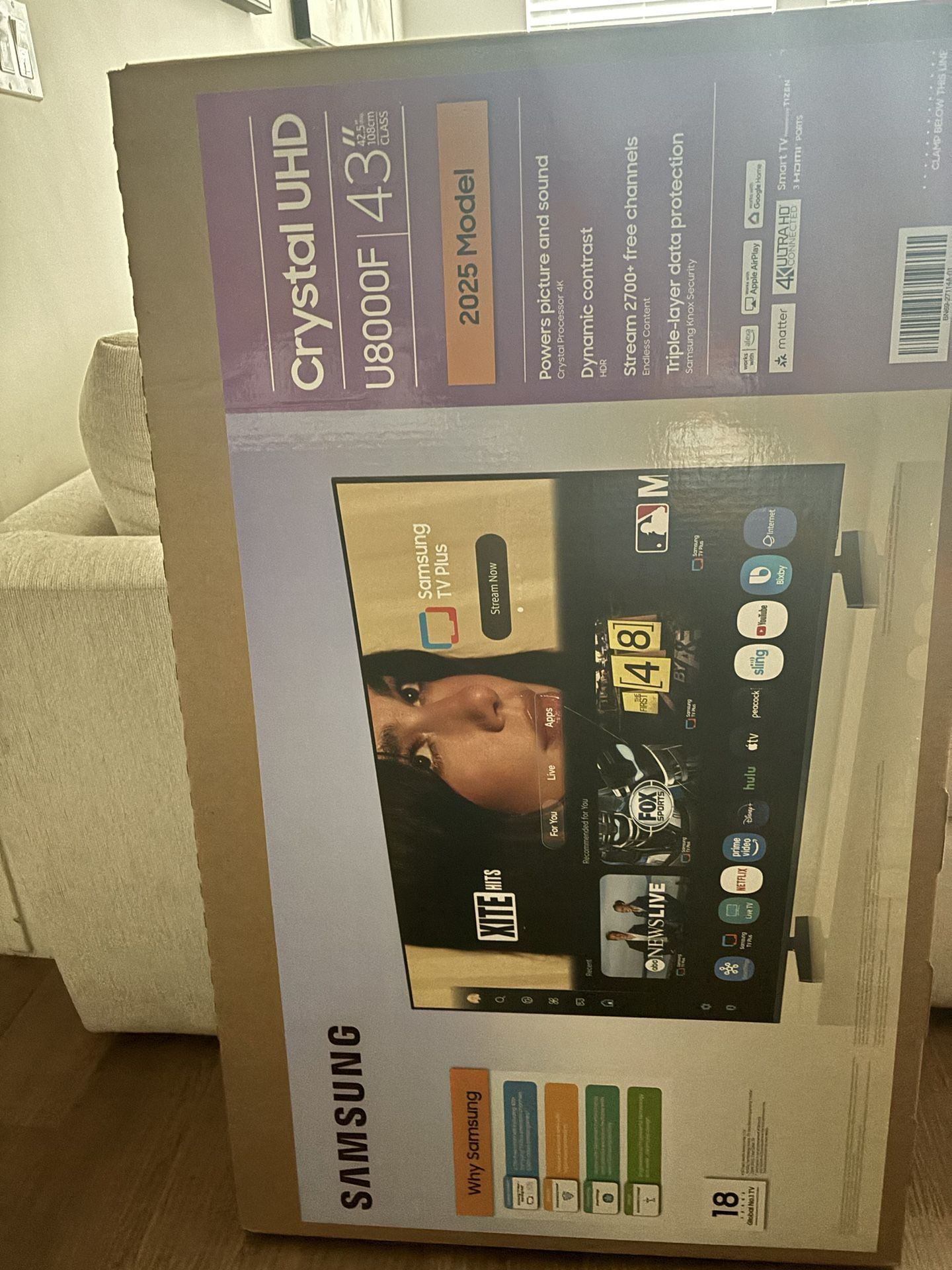  BRand Me Tv 43” 240