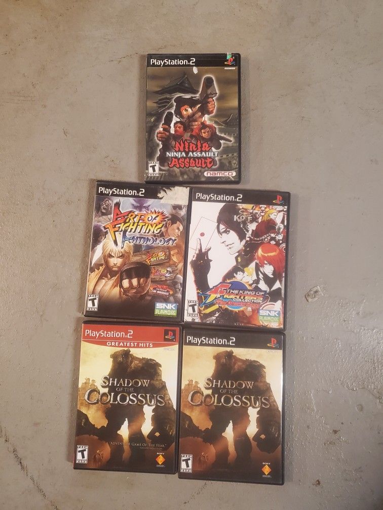 Ps2 Games 15 Dollars Each