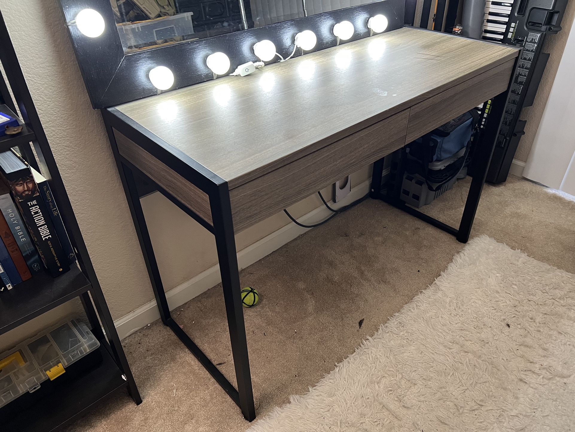 Vanity With Chair