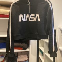 NASA H&M Small, Long Sleeve Jacket Shirt
