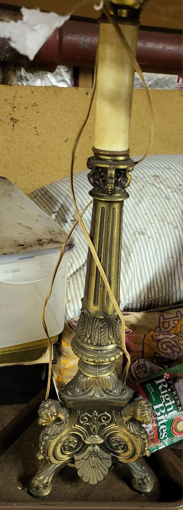 Antique Brass Lamp