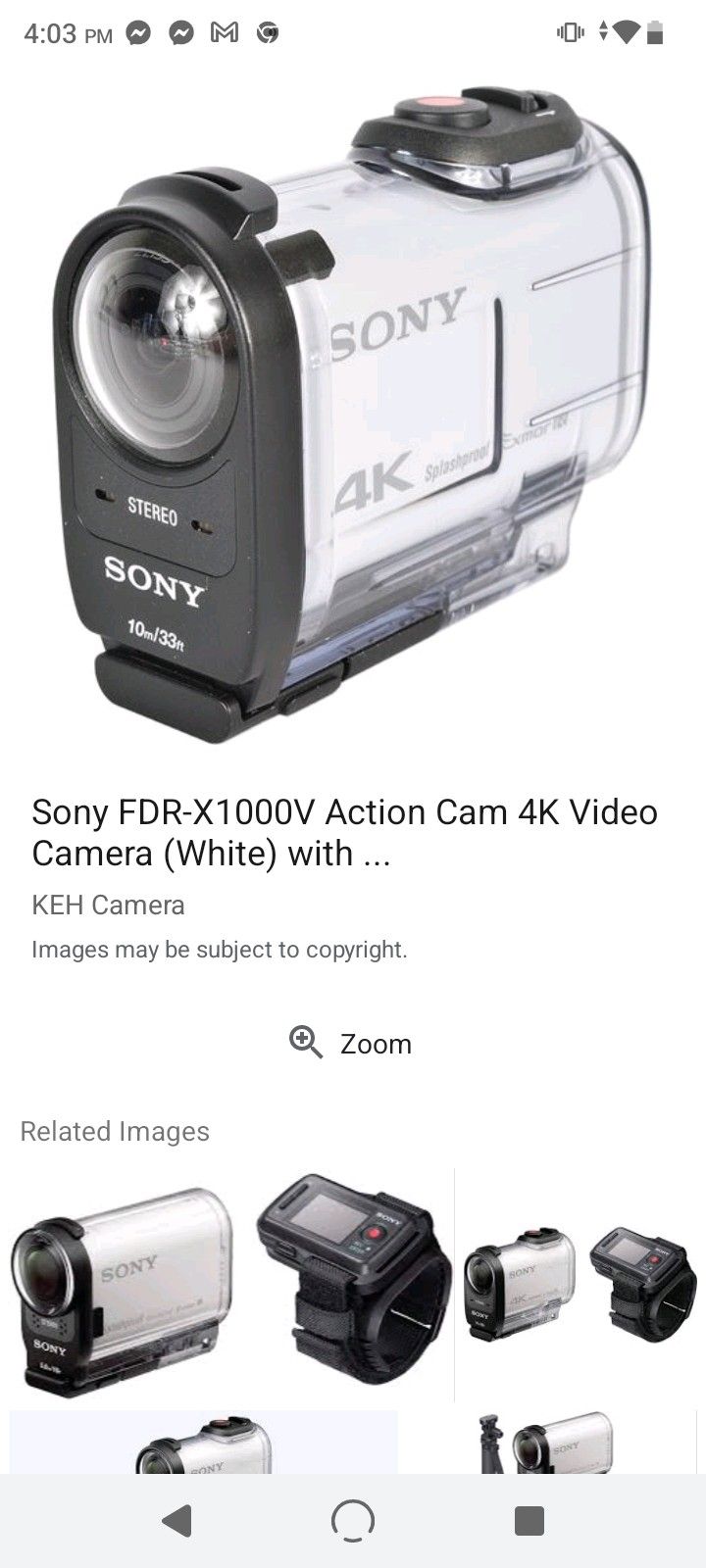 Sony Go Pro