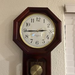 Vintage Heritage Ltd Regulator Cherry Wood Wall Clock