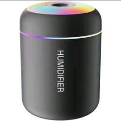 Portable Mini Humidifier with LED Light New Never Used.