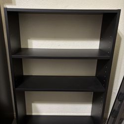$15 – 3 Shelf Bookcase (Black)