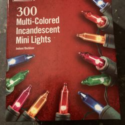 300 Multi Colored Mini Lights