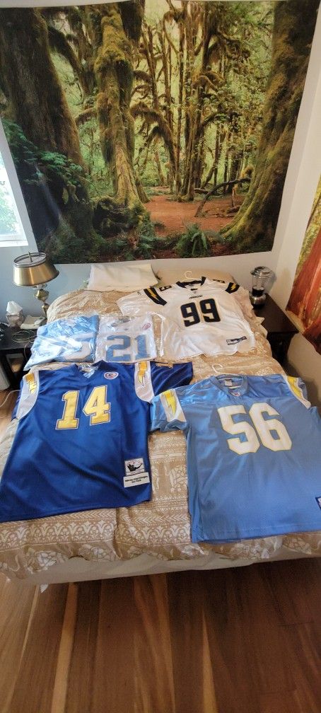 Authentic NFL Charger Jerseys