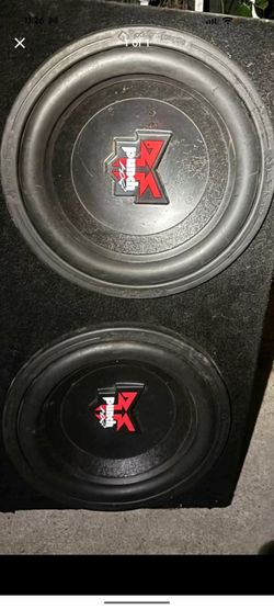 12s Rockford fosgate punch subwoofer set