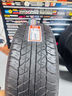 One 1οΈβ£ Used Tire π Good Condition Dunlop 265/70R17β π§¨