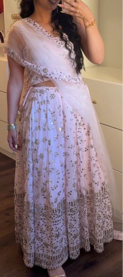 2 piece indian lehenga henna dress