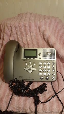 Vintage AT&T 2.4 Digital 2-Line Intercom/Transfer Landline House Phone