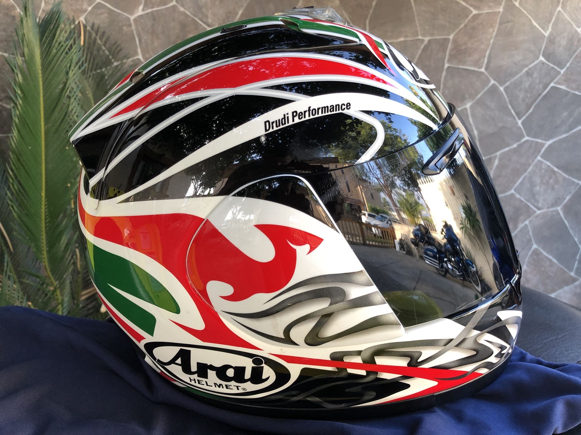 arai rx-7 corsair drudi performance Italy design S size