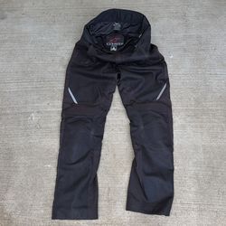 Alpinestars wake star overpants w/ hole
