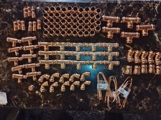 Copper fittings (new)