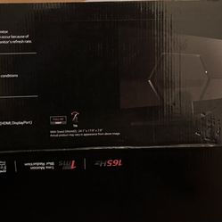 LG computer monitor 165hz (1080*1980) 27 inches black