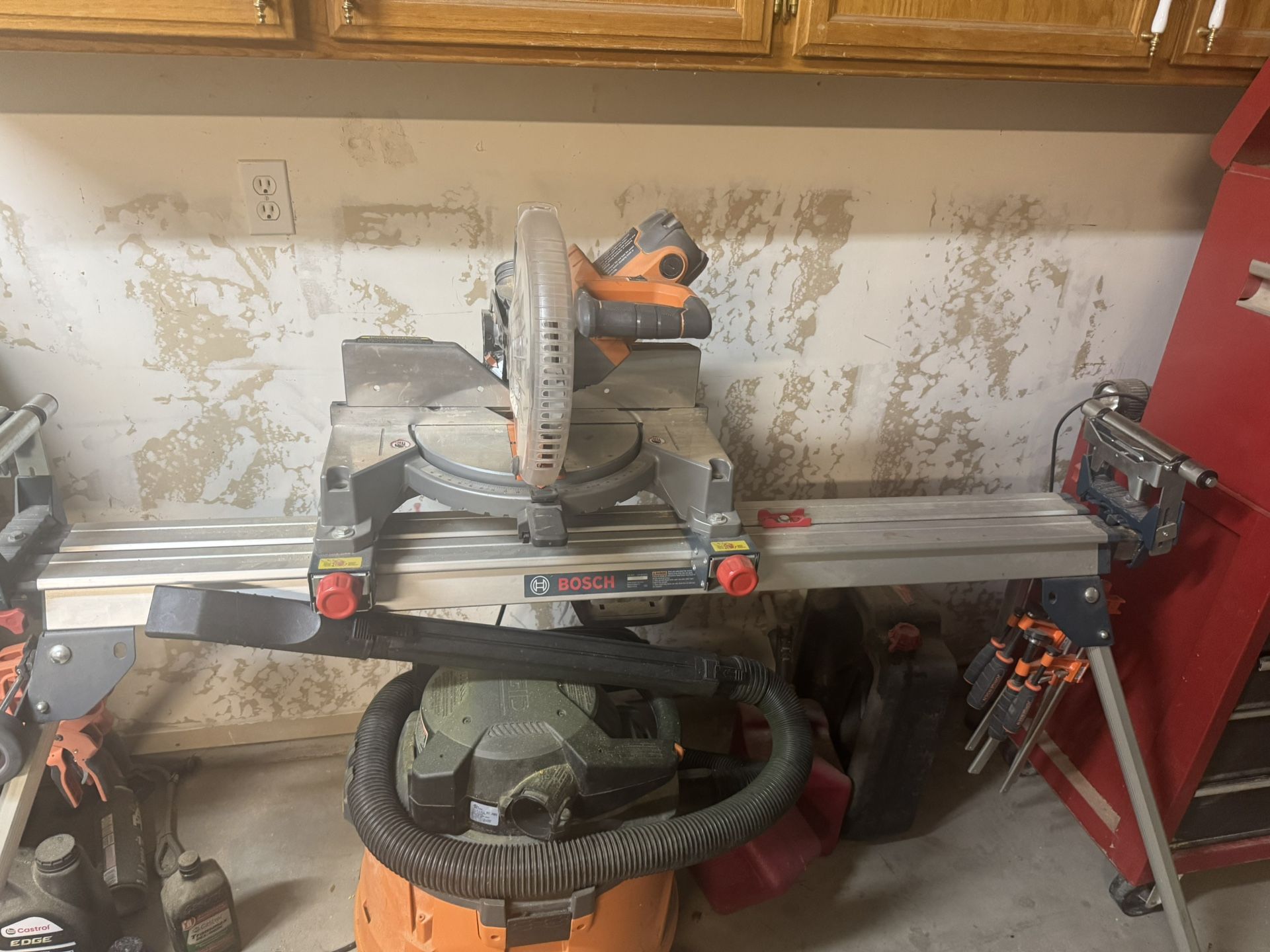 Rigid Miter Saw With Bosch Stand