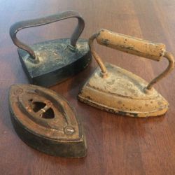 Antique Cast Iron Sad Irons